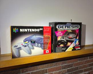 Living Room EMPTY BOXES NO GAMES OR SYSTEMS