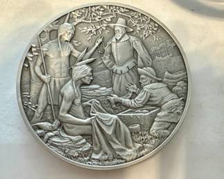 3 oz silver medal