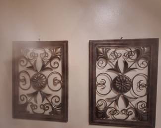 Metal wall art