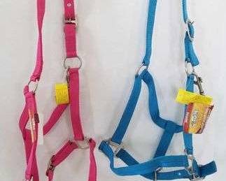 1 NEW with tags Tough 1 Halters with satin hardware
