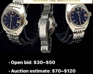 Lot # : 99 - Seiko Automatic 17 Jewels Stainless Steel Watch