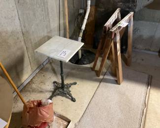 Cute small marble top table