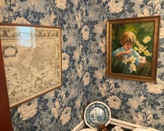 The frame prints and oil paintings are very unique