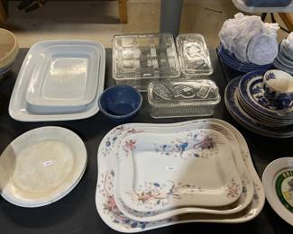 Wonderful glassware and Ironstone