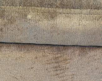 Item #25.  Madison Park Brown/taupe tufted storage ottoman.  Small stain on front lid.                                                 W - 41 1/2".  D- 18".  H- 17 1/2". Price - $34.00