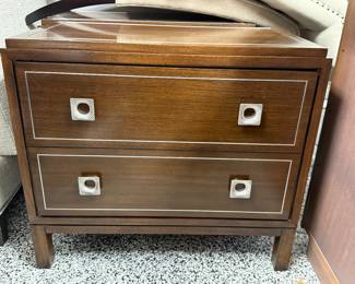 Item #35. Pair of Lexington MacArthur Park Nightstands.  W- 31 1/2in.  H- 28 1/2in.  D- 18in.  Good Condition.  Price - $220.00.      Matching Dresser sold separately.
