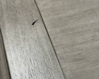 Item #39.  Lexington dining table.  Cream finish.                  L- 88 1/2in.  W- 46in. H- 31in.  Price - $280.00.