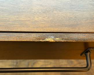 Item #4 - Ashley Furniture Desk 2.  This desk  shows signs of wear. See following pictures.                                          L- 63"  D- 28" H- 33 1/4. Price - $80.00