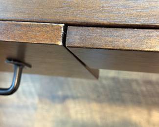 Item #4 - Ashley Furniture Desk 2.  This desk  shows signs of wear. See following pictures.                                          L- 63"  D- 28" H- 33 1/4.  Price - $80.00