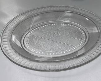 Eureka California glass dish