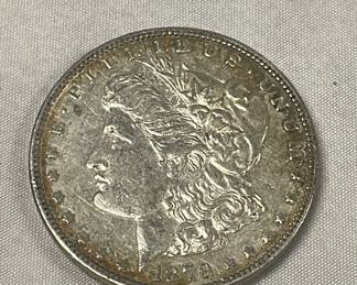 Lots of silver dollars, commemorative half dollars and other coins