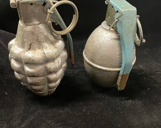 Dummy, hand grenades