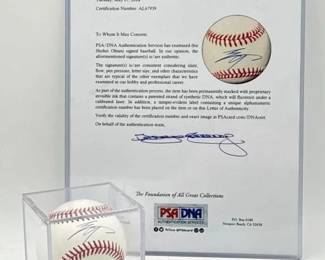 ohtani signed ball