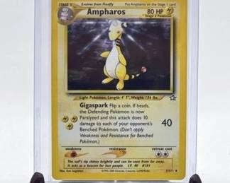 pokemon holo ampharos