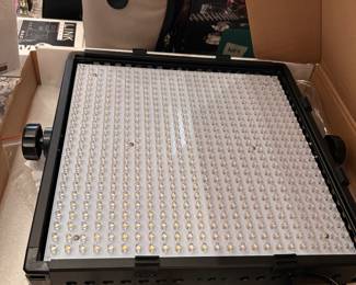 FOVITEC LED LIGHTS, 4 ALL TOGETHER, AND STANDS