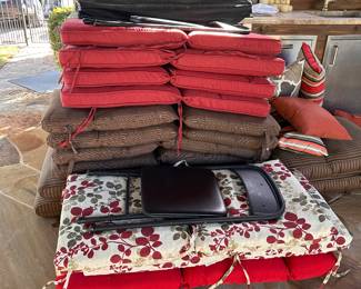 OUTSIDE PATIO CUSHIONS
