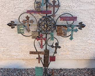 outdoor metal art
