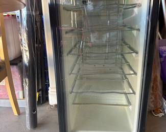 Uline refrigerator, wine