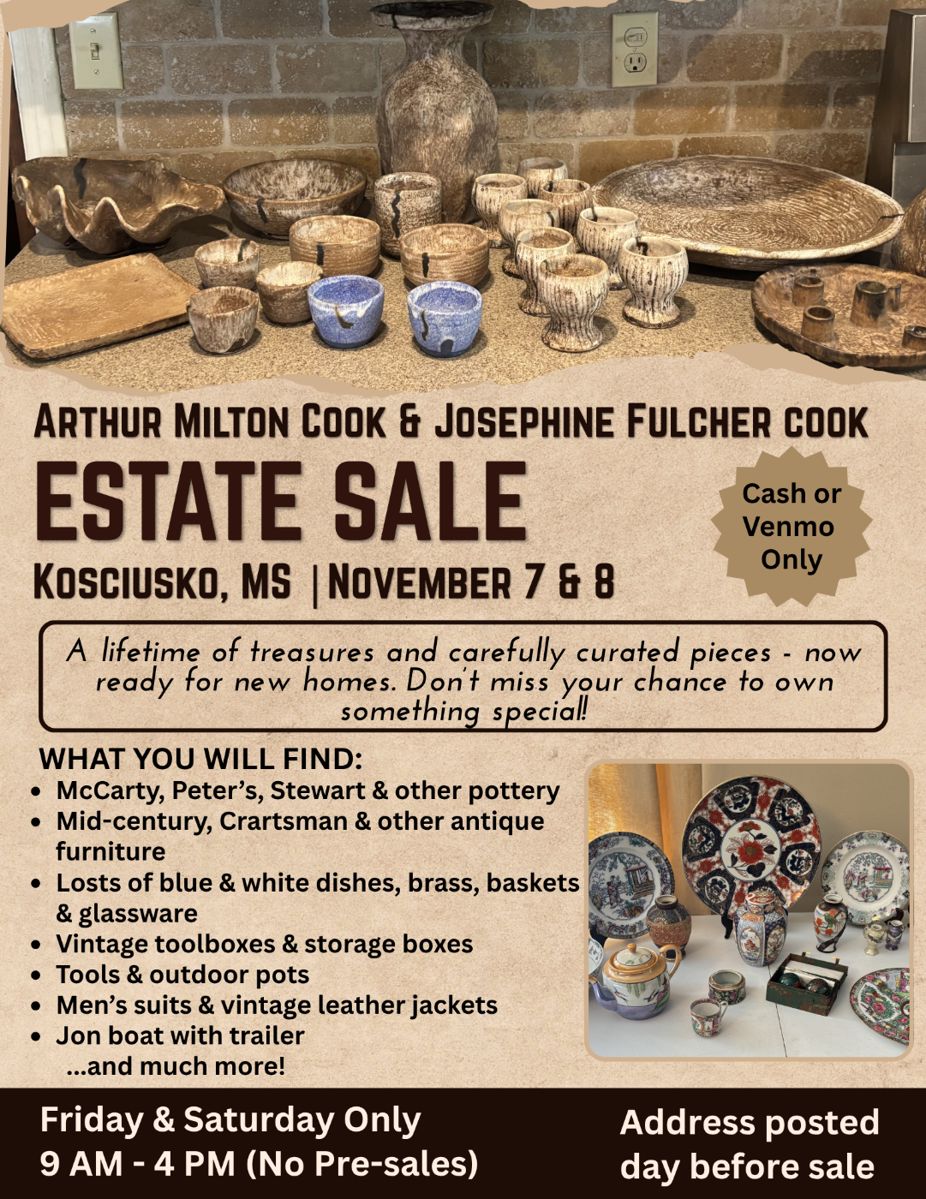 Cook Estate Sale