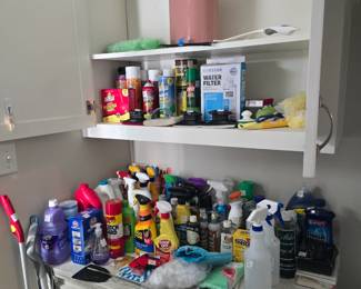 Cleaning supplies
