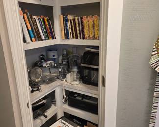 Cookbooks and small appliances