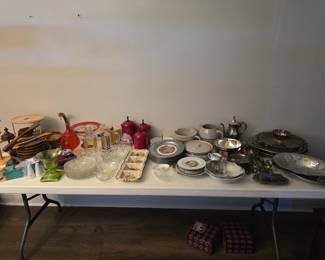 Vintage glassware and more