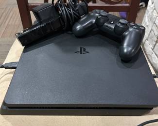 PlayStation 4 with controller