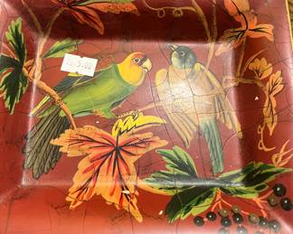 Bird of Paradise trinket plate