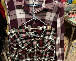Ladies flannel shirts