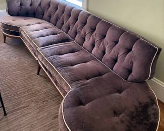 Mid-century sofa, some damage, but really cool!