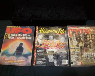 Beatles Missouri Life Magazine         Kiss Guitar Magazine