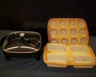 Stoneware            Electric Skillet