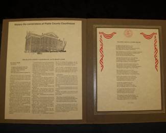 Platte County Courthouse Memorabilia