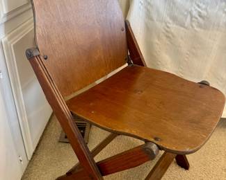 WWII army chair