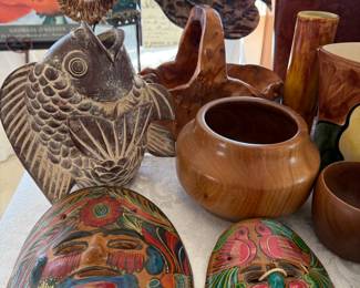 Mexico, Spain, USA pottery