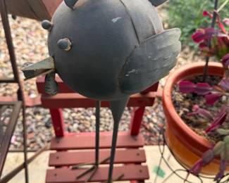 MCM Metal Yard Decor