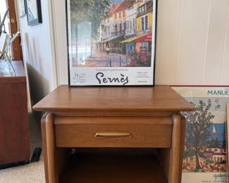 MORE MCM LITTLE SIDE TABLE and we have so much incredible art pieces