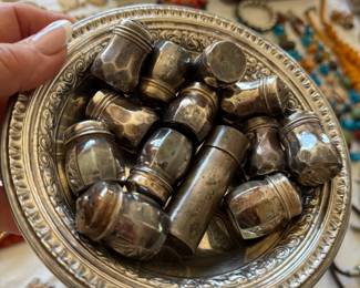 Sterling salt and peppers set