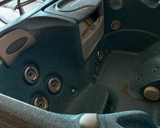 Inside of the Hot Tub