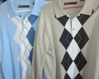 Men's Designer Argyle polo shirts