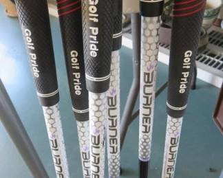 TaylorMade Burner Super Fast Golf Pride Golf Clubs