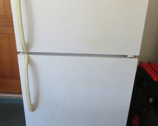 White Frigidaire Top-Freezer Refrigerator