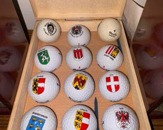 Vintage Golf Ball Collection