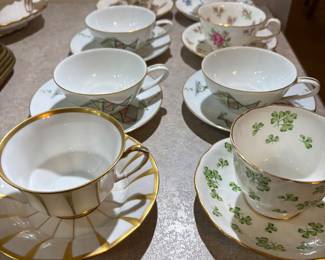Tea Cups and Saucers