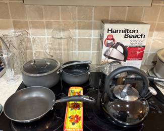 Pots and Pans, Kettle and Vases