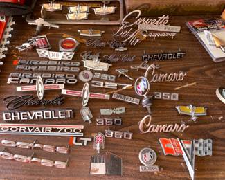 Vintage Car Emblems