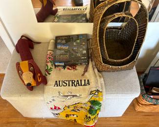 Australian Flag and other items