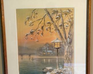 Japanese Framed Wall Art