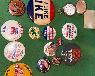 Presidential and Chevrolet Pins