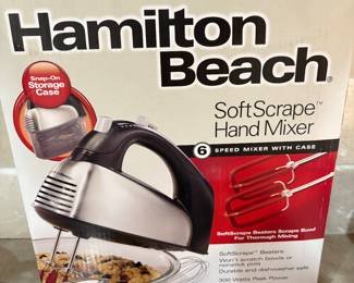 New in Box Hamilton Beach Hand Mixer